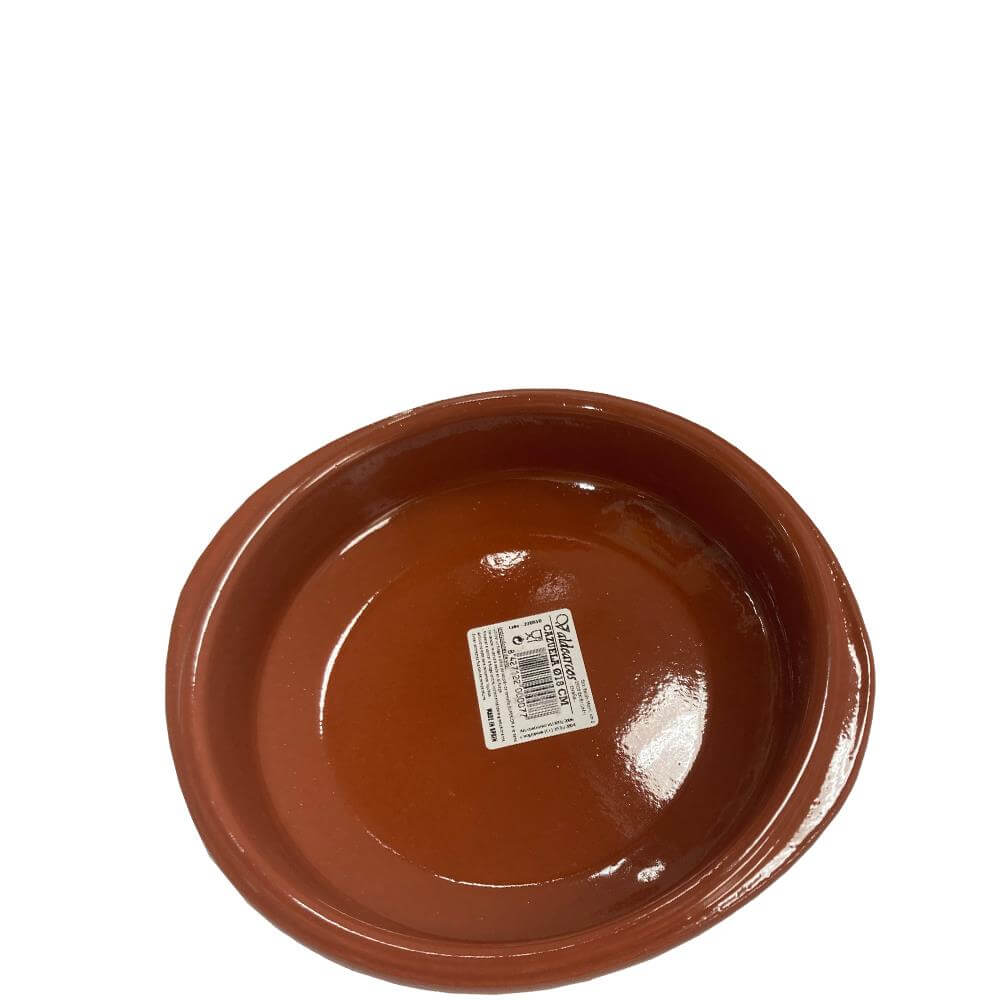 Delicioso Terracotta Cazuela Dish with Handles